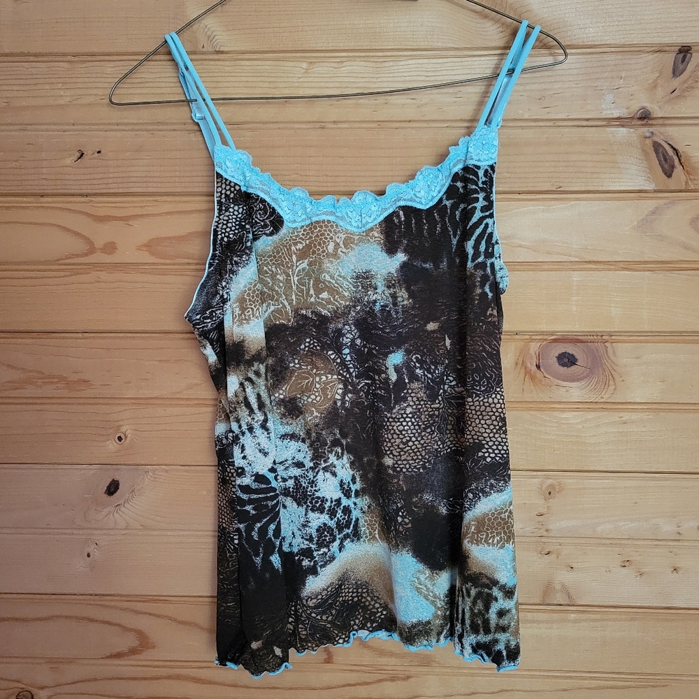 Donna L'oren Womens Night Tank, Size:  1X